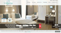 Desktop Screenshot of hotelcentrotrieste.it